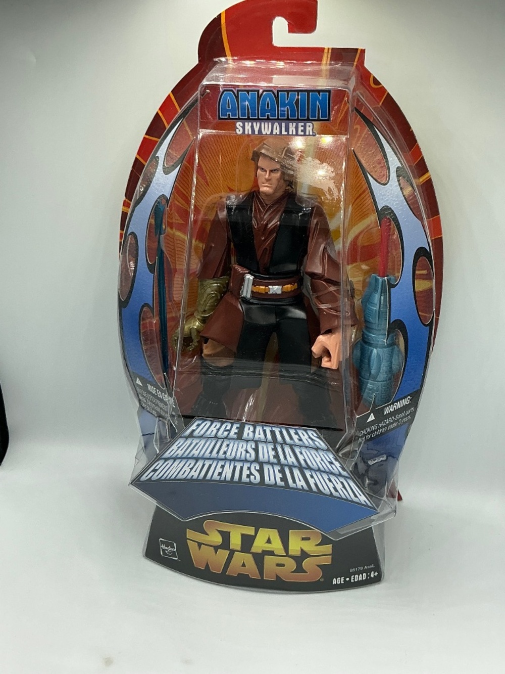 Star Wars Force Battlers Anakin Skywalker Action Figure Hasbro 2005 NIB Sealed